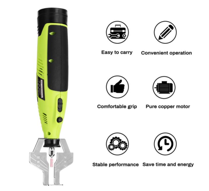 lightweight rechargeable cordless chainsaw sharpener